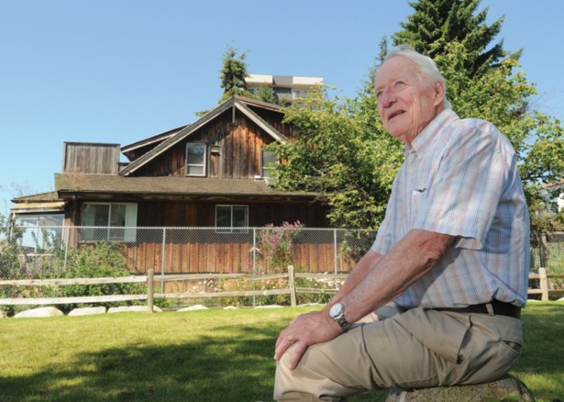 Rod Day of the West Vancouver Historical Society, pictured in July,  is one of those hoping the District of West Vancouver will find a way to preserve Navvy Jack House. photo Mike Wakefield, North Shore News