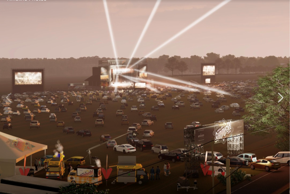 Summerset music festival drive in Screen Shot 2020-05-14 at 5.11.44 PM