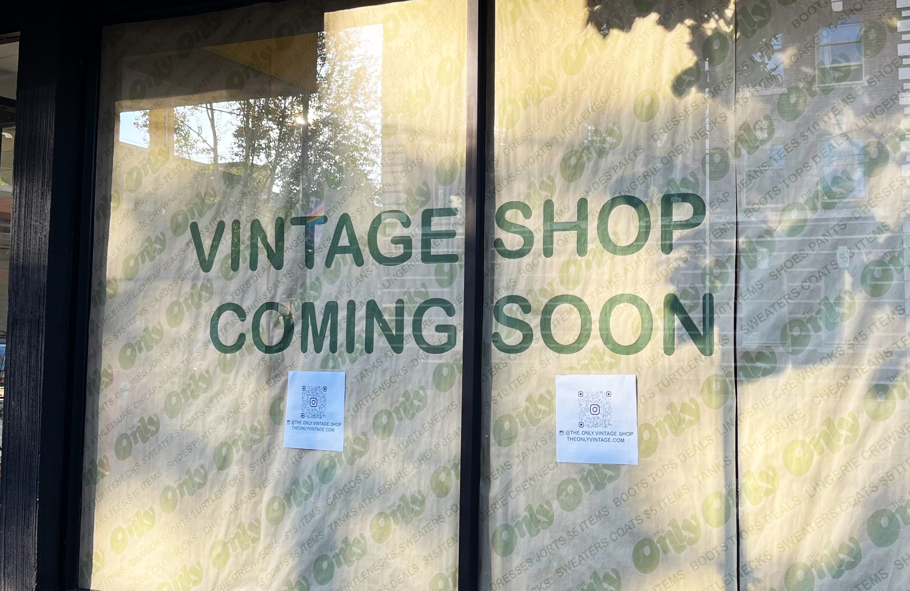 Downtown vintage deals stores