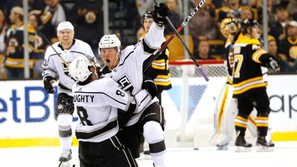 tyler toffoli celebrates goal