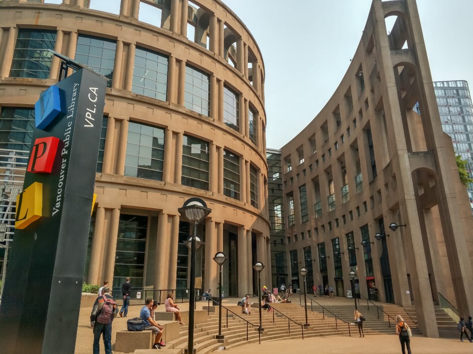 Vancouver public library GettyImages-1147402263