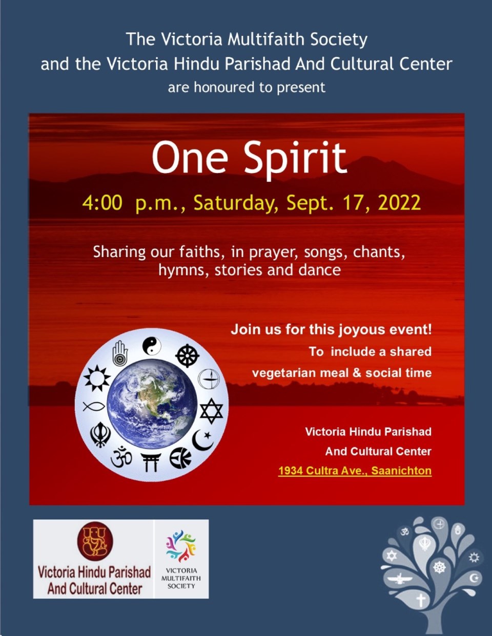 One Spirit Poster 17 Sept 2022