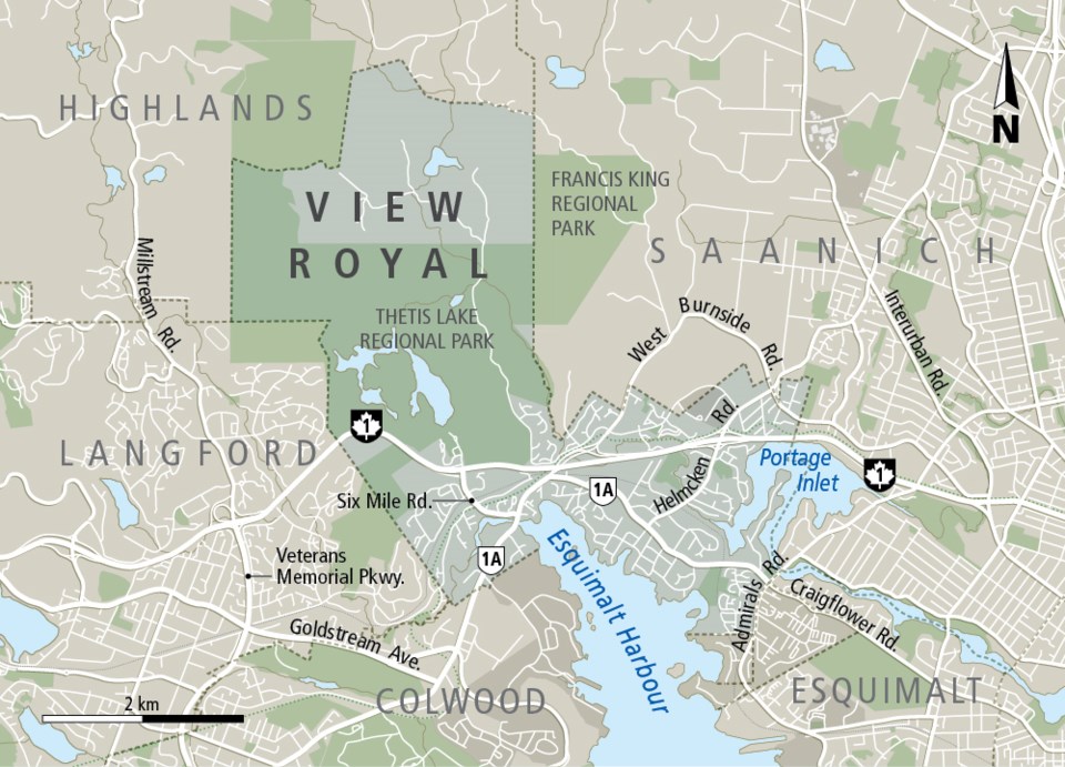 Municipality map-View Royal