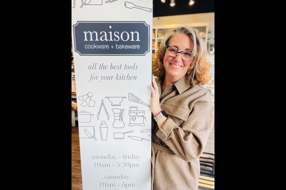 Julia House, owner of Maison Cookware. Photo via Maison Cookware
