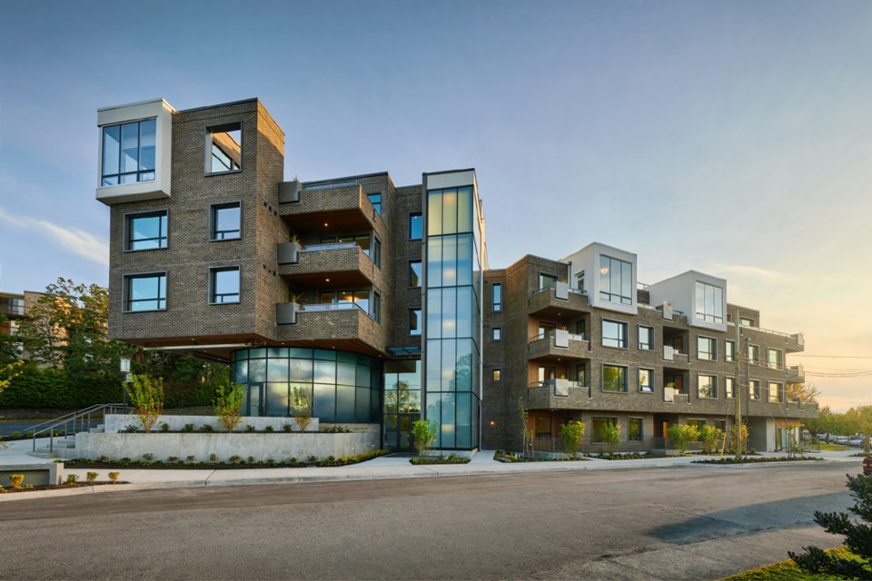 Gold Abstract Developments’ Bowker Collection, winner of Project of the Year – Multi-Family. 