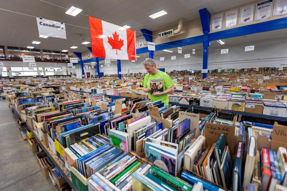 Book lovers, it's go time: The doors open on the annual Times Colonist book sale Saturday at 9 a.m. at the Victoria Curling Club.