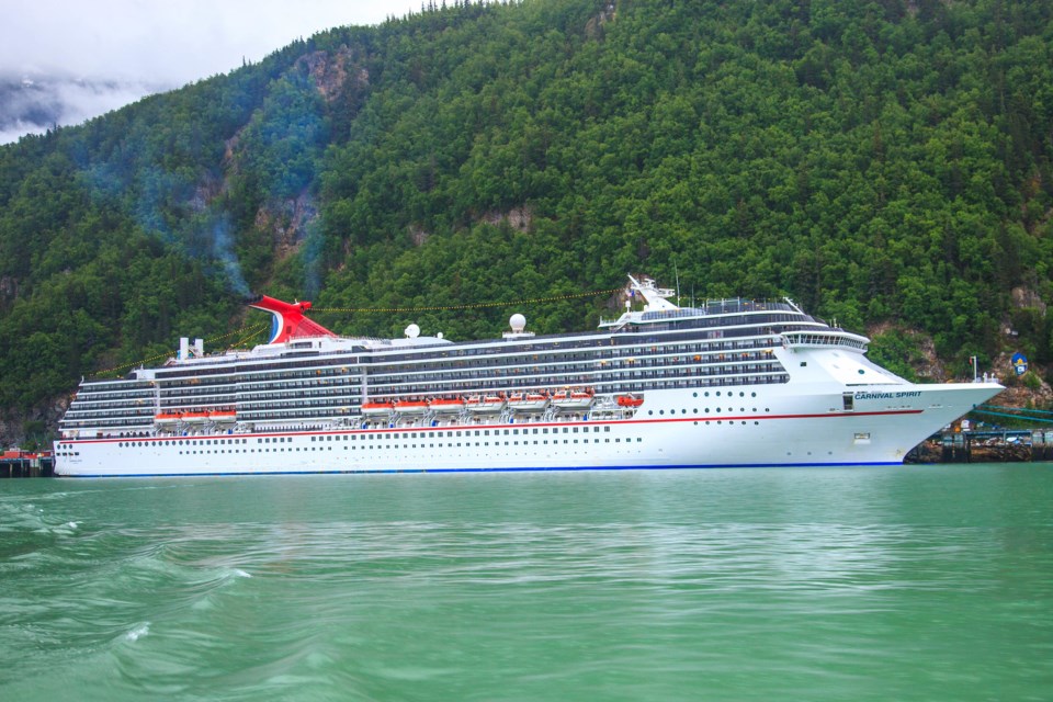 Carnival Spirit cruise ship Alaska