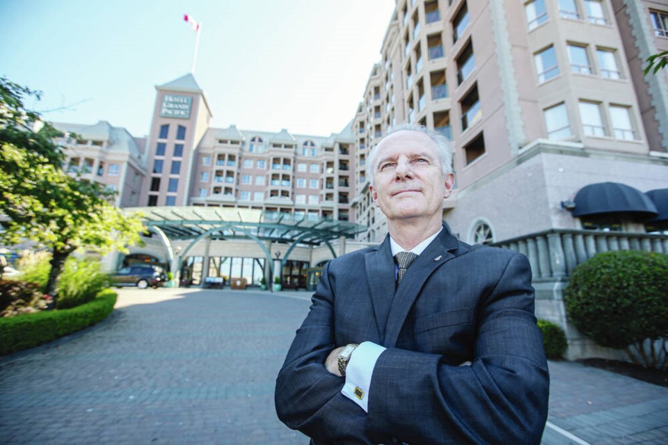 Reid James, general manager, Hotel Grand Pacific 