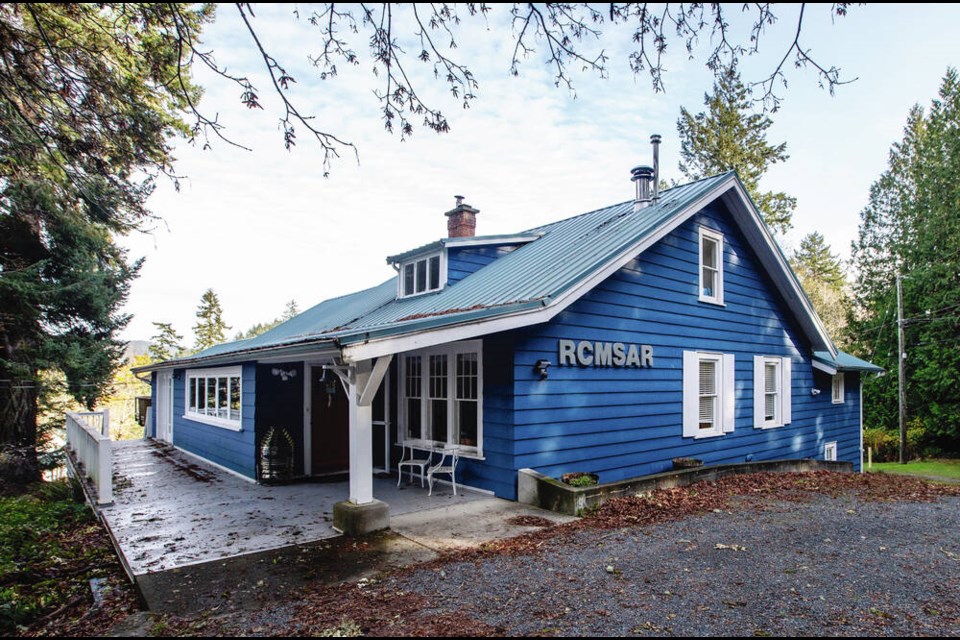 Royal Canadian Marine Search and Rescue headquarters at 6040 East Sooke Rd. DARREN STONE, TIMES COLONIST 