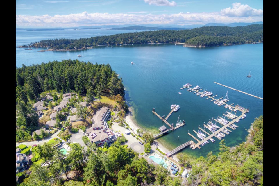 Poets Cove Resort and Spa is struggling to stay open due to a weight restriction on the only access road to its location on South Pender Island. SUBMITTED 