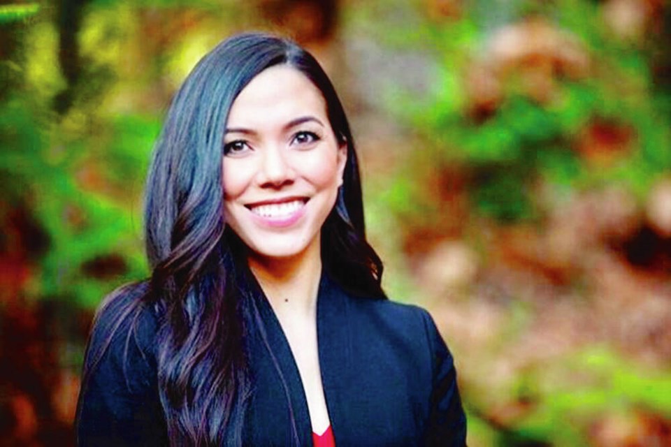 Amanda Vick, 31, from the Gitxsan Nation is one of the graduates of the University of Victorias first Indigenous law degree program. Via University of Victoria  