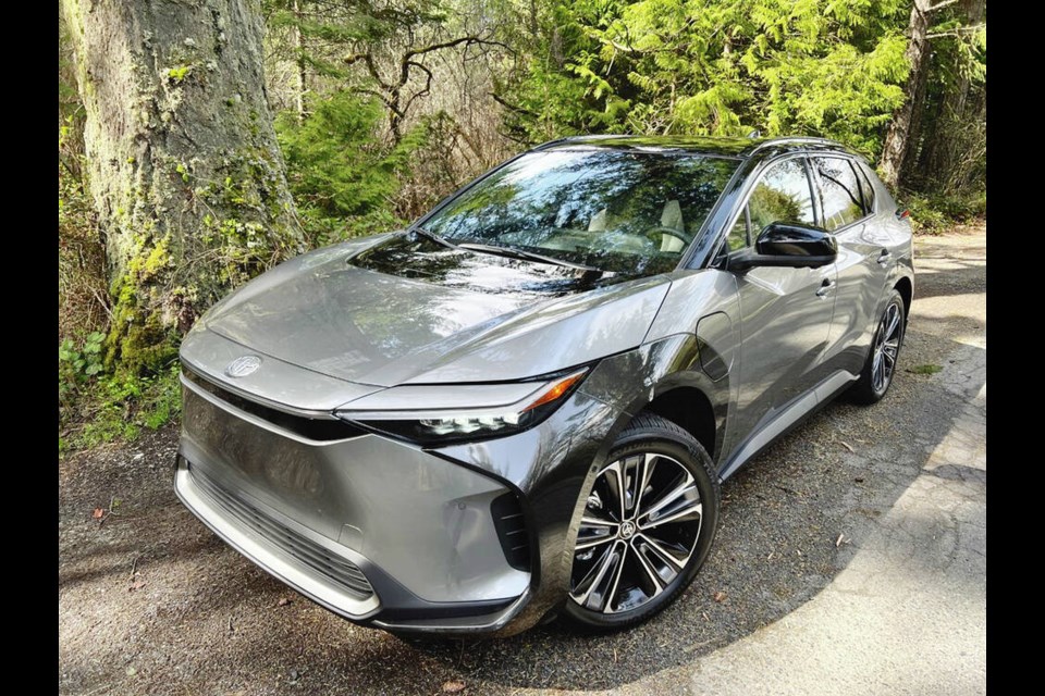 Toyota first outlet fully electric car