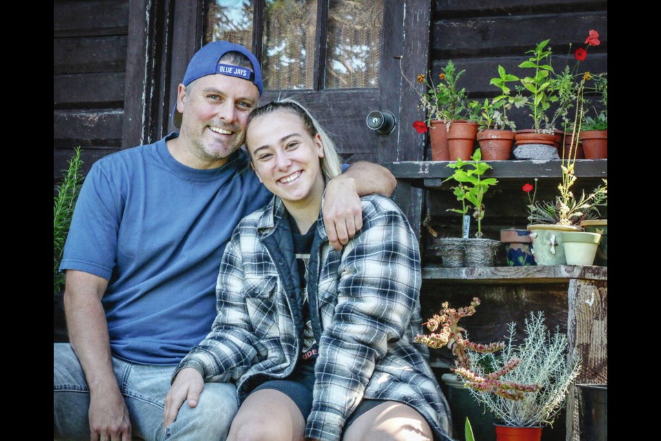 Since ending the first year of their experiment last summer, Chris Hall and Stef Lowey have watched food prices soar as floods, fires and global conflict broke down the supply chain. Late last month, they started Year 2 of living off their half-acre property on Pender Island. LOVIN OFF THE LAND 