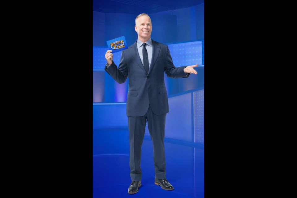 Comedian Gerry Dee is the host of Family Feud Canada. CBC