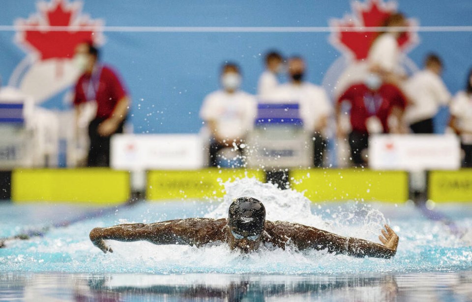 Canadian records tumble at national swimming trials in Saanich