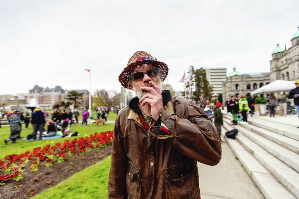 Ted Smith says there's too much bureaucracy and too much competition for those who have waded into the legalized world of cannabis. DARREN STONE, TIMES COLONIST 