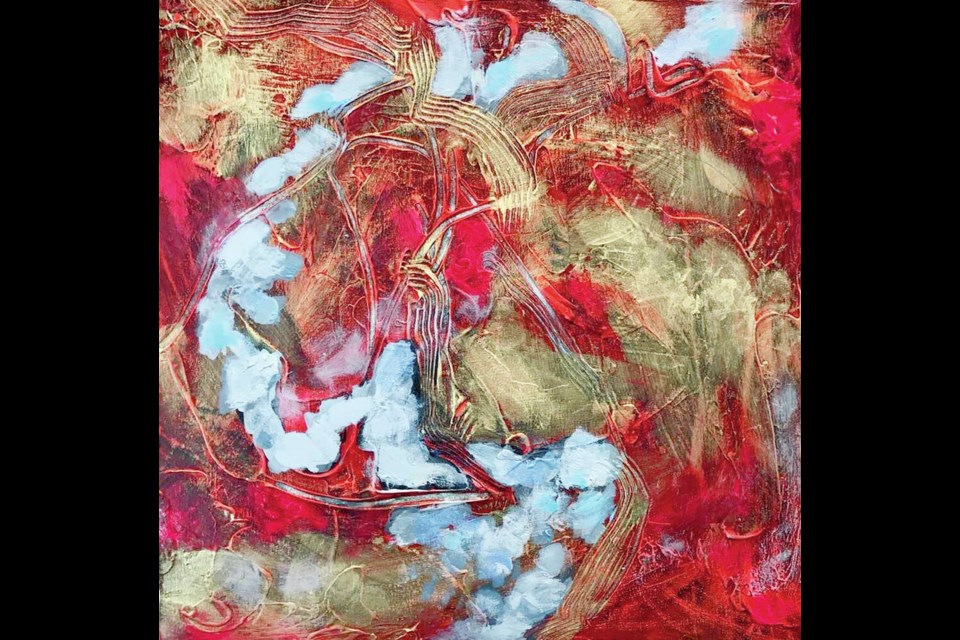 All that Glitters, a painting by Christine Reimer 