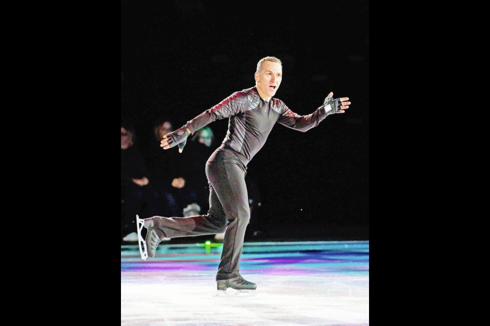 Elvis Stojko and the rest of the Stars on Ice performers will wrap up their cross-country tour today at Save-on-Foods Memorial ­Centre. DANIELLE EARL PHOTO 