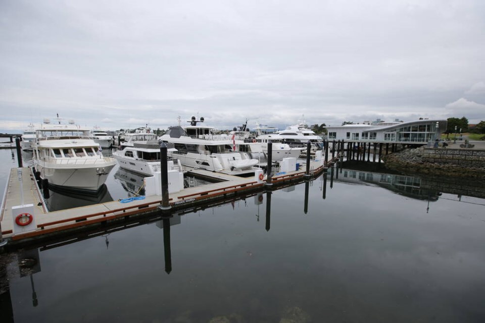 Vancouver-based Huai Yin Zhang, director of the companies that have a controlling stake in the marina, has secured more than $21 million in new financing, enough to cover the marinas $16.5 million in liabilities and other associated costs, according to the receivers report to creditors. ADRIAN LAM, TIMES COLONIST 
