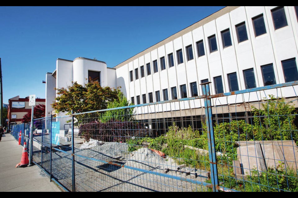 A major renovation is scheduled to be finished this summer at the former Times Colonist building on Douglas Street. 
DARREN STONE, TIMES COLONIST 