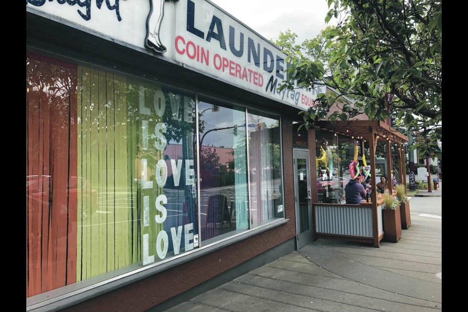 Caffe Fantastico in Victoria's Quadra Village held a Pride party and fundraiser on Saturday after phone-call threats prompted the café to cancel its hosting of a For the Love of Drag show.     TIMES COLONIST