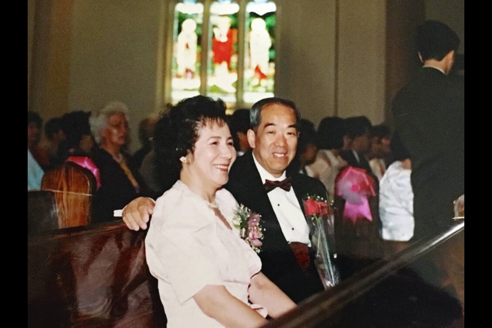 Don Poon started his new life in Victoria washing dishes at the downtown Keg. Then he became janitor. Then a prep cook. When he left the janitor job, his wife, Sophia, moved into that role. FAMILY PHOTO 