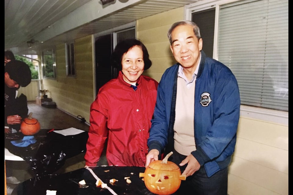 Don and Sophia Poon. "They came over here for us," says son Eric. FAMILY PHOTO 