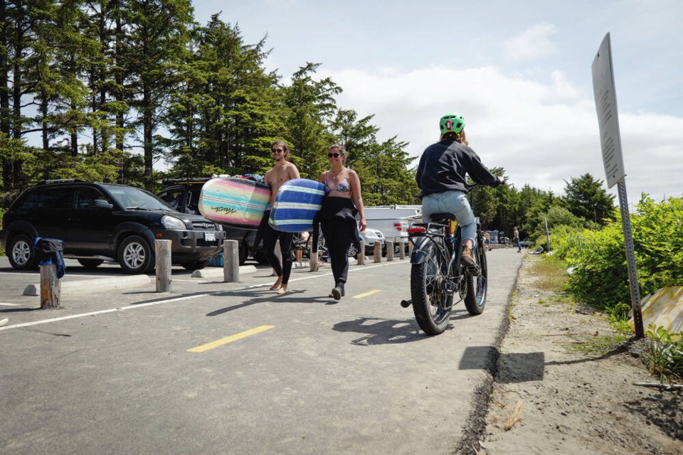 The trail provides visitors and locals alike with a recreational pathway to explore the wonders of the Long Beach Unit in Pacific Rim National Park Reserve. Parks Canada 
