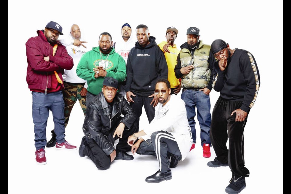 Hip-hop icons Wu-Tang Clan perform on ­Canada Day at Laketown Shakedown. TIMES COLONIST FILES 