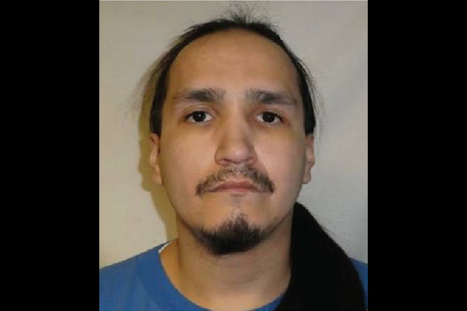 Police say Cameron Gamble failed to return to his Victoria halfway house. VIA VICTORIA POLICE DEPARTMENT