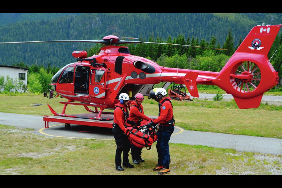 Technical Evacuation Advanced Aero Medical's volunteer medical professionals are paid only when they are called out on a mission. COURTESY TEAAM 