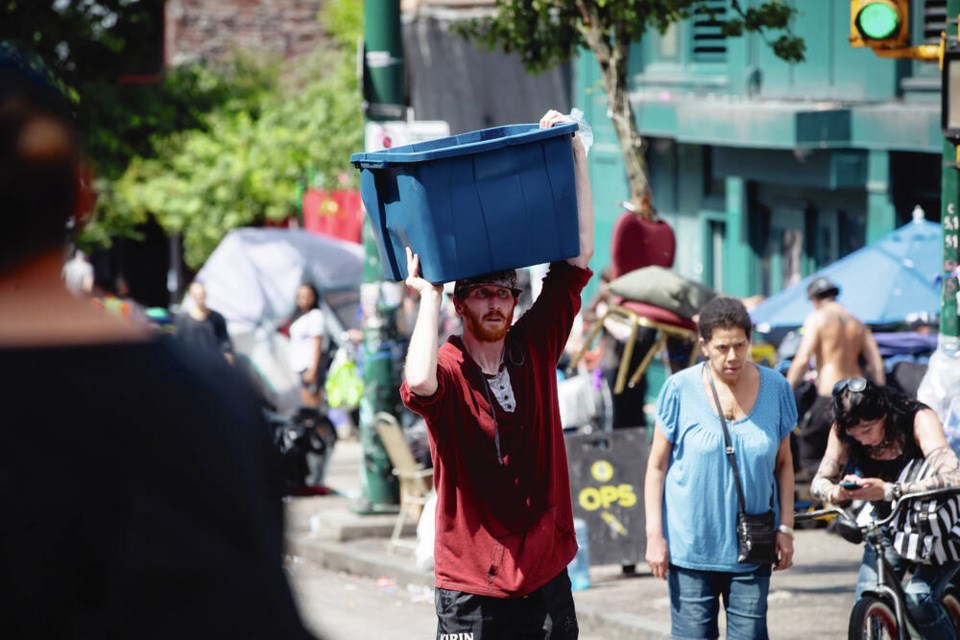 As Vancouver Begins Removing Tent Encampment Residents Wonder Where They Should Go Victoria Times Colonist