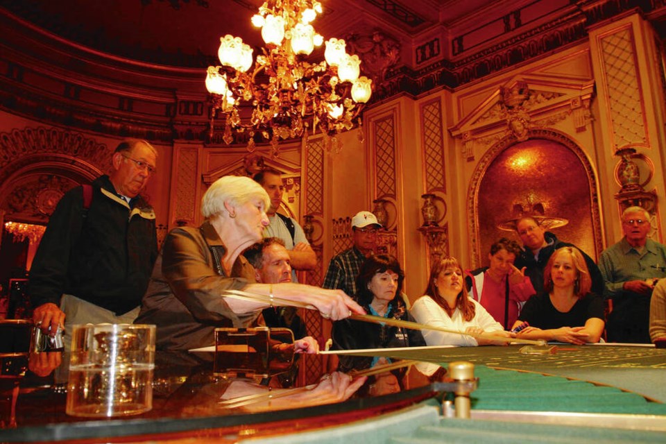 Casino, Baden-Baden, Germany Playing craps feels downright elegant in Baden-Baden's Casino. Dominic Bonuccelli 