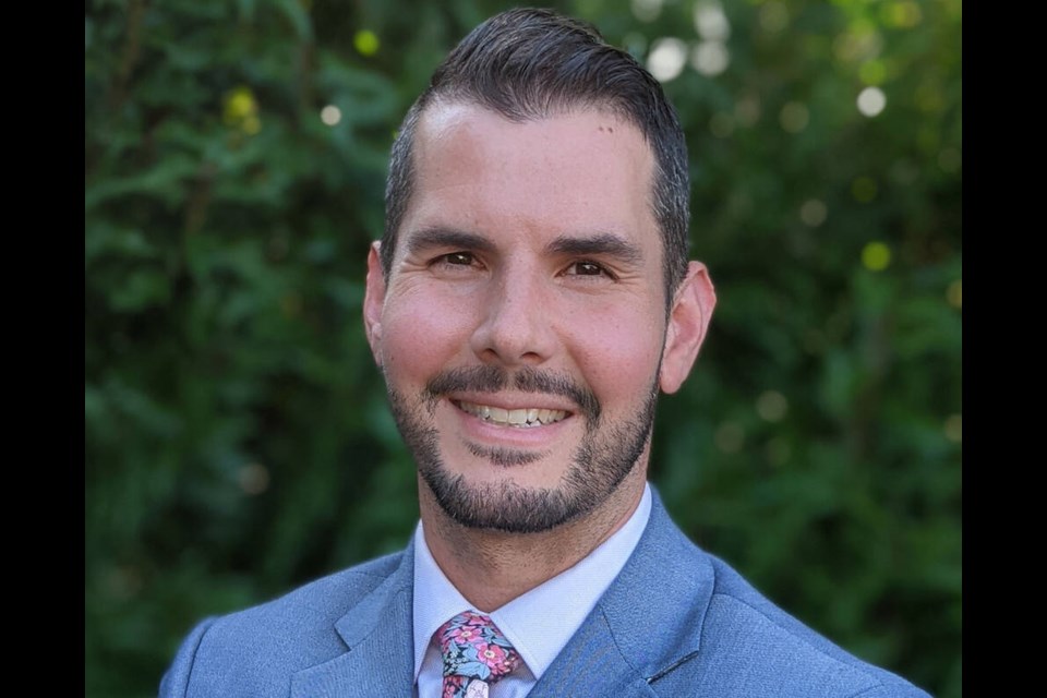 Jordan Reichert is running for council in Saanich. SUBMITTED