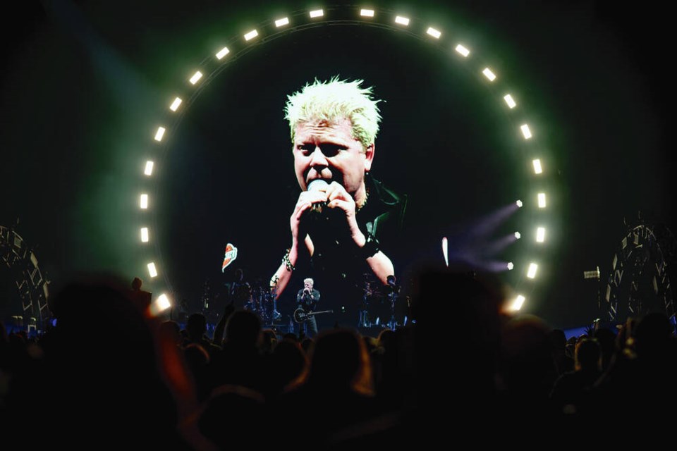 The Offspring played to nearly 6,000 fans Sunday in its Victoria debut.  KEVIN LIGHT 