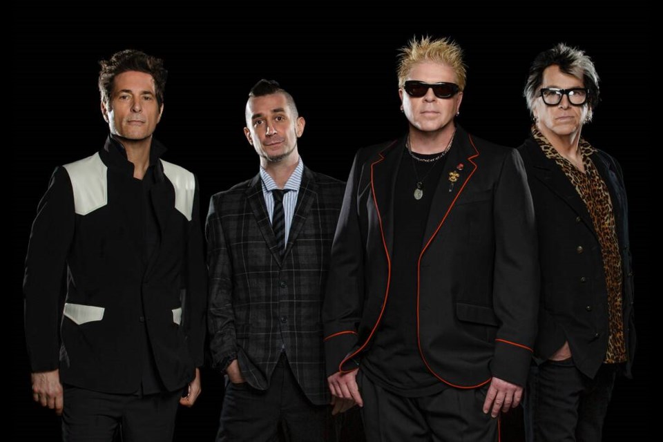 The Offspring is led by singer-guitarist Dexter Holland, second from right, and guitarist Kevin (Noodles) Wasserman.
UNIVERSAL MUSIC