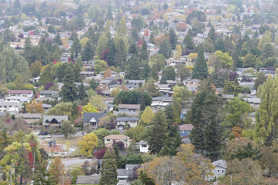 October saw more housing sales in Greater Victoria, with some homes selling through multiple offers. ADRIAN LAM, TIMES COLONIST 