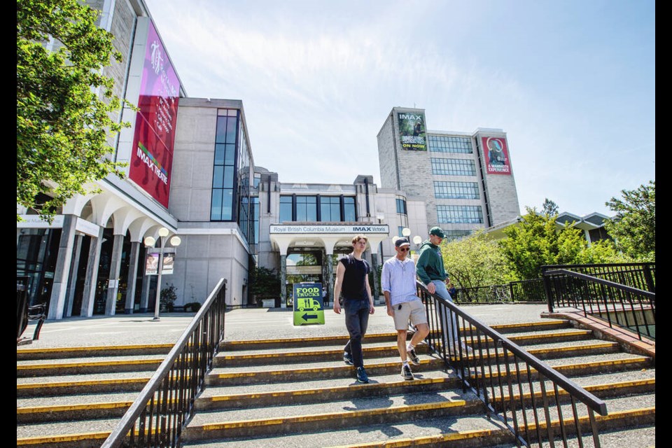 Plans to tear down the Royal British Columbia Museum and build a new structure over eight years were scrapped in June. DARREN STONE, TIMES COLONIST 