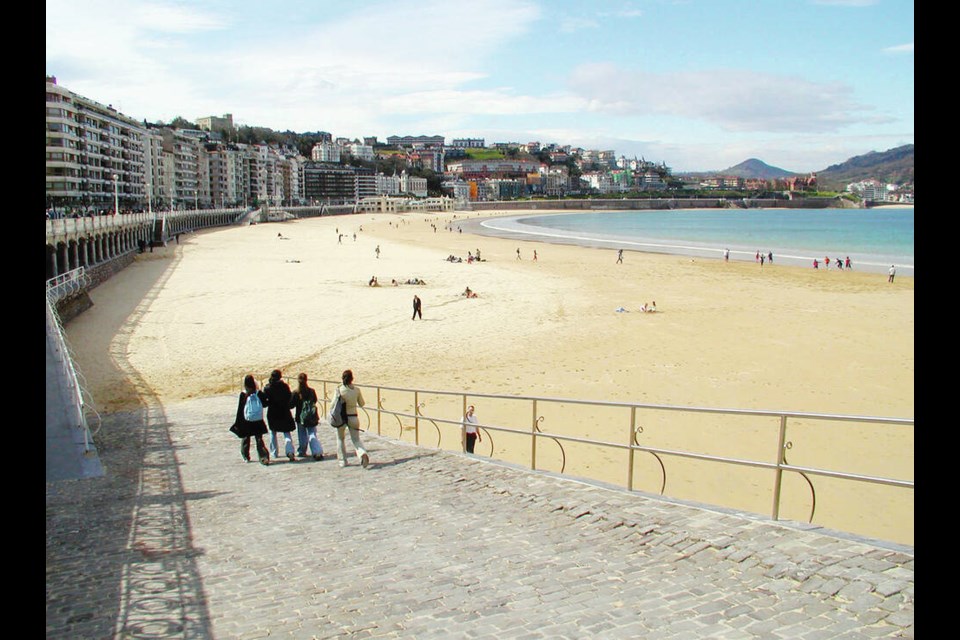 The golden sands of San Sebastián welcome visitors to the spirited Basque country. Cameron Hewitt 