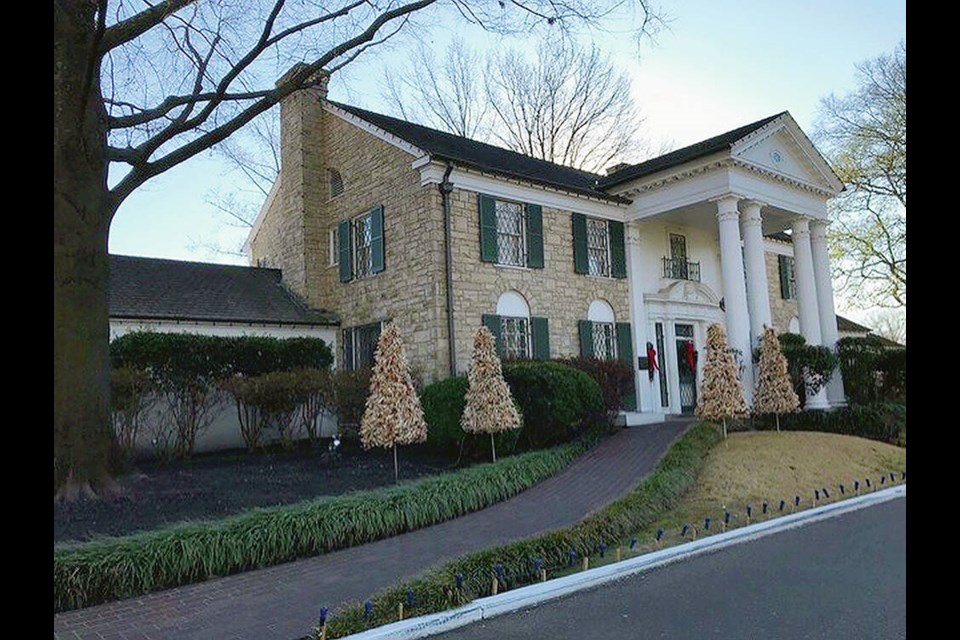 Elvis Presley bought Graceland, his home in Memphis, Tennessee, for $100,000 in 1956, when he was 22 years old. KIM PEMBERTON 