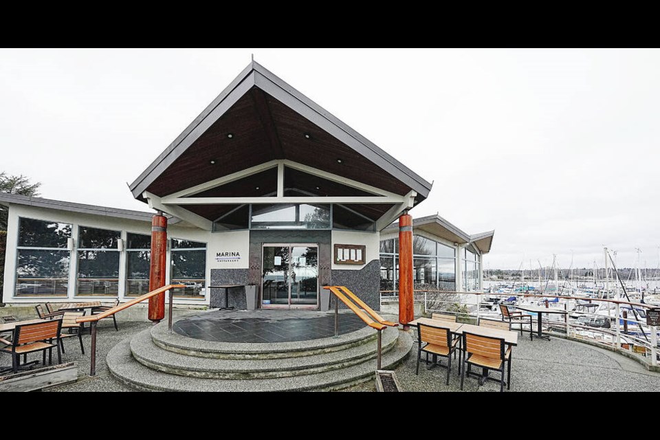 The Oak Bay Marina restaurant first opened in the 1970s and on March 5 it will serve its last meal. ADRIAN LAM, TIMES COLONIST 