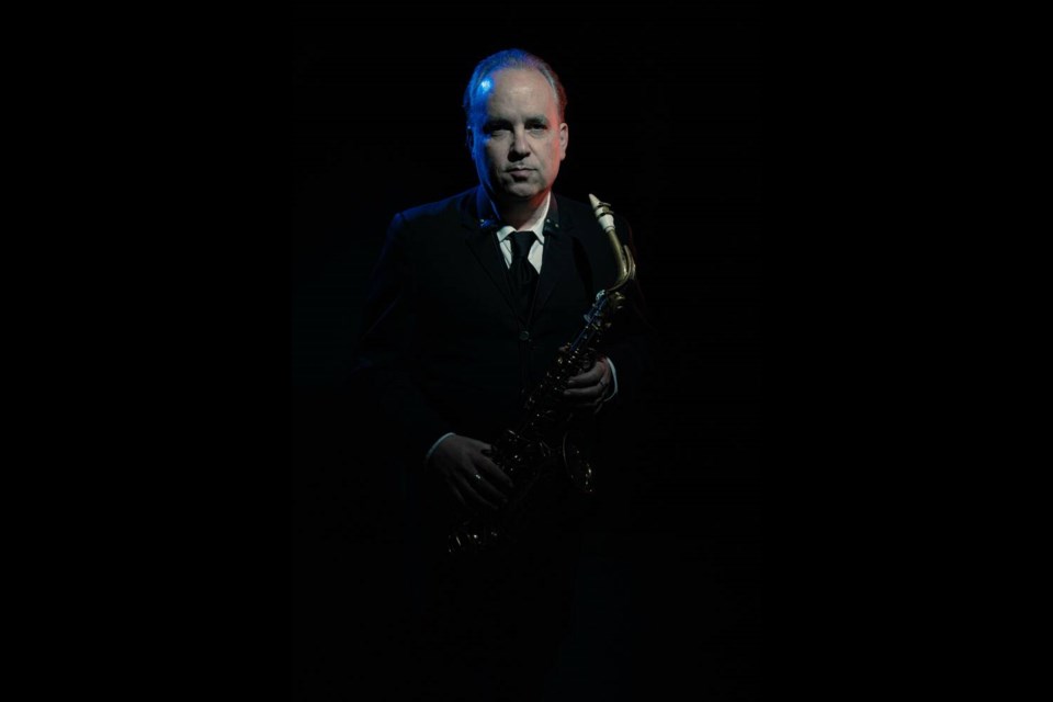Victoria saxophonist Noah Becker plays tonight at Hermann's Jazz Club. AL SMITH 