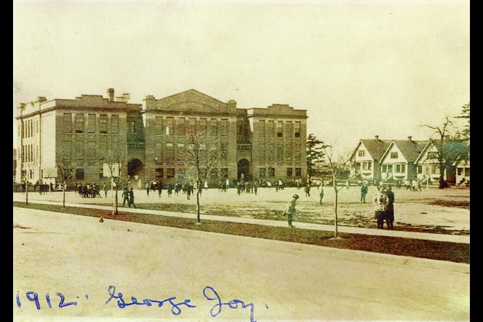 George Jay School in 1912, a couple of years after its official opening. ARCHIVE PHOTO