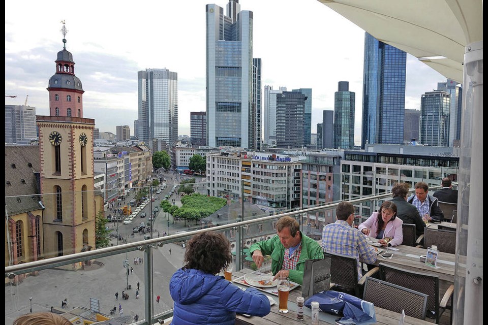 Frankfurt's skyline is a great reminder that there's much more to modern Germany than castles and old cobbled squares. RICK STEVES 