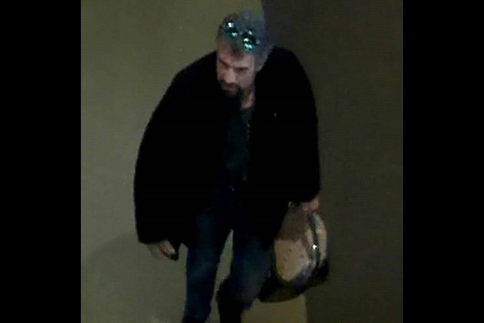 Suspect in gouda theft. VIA GREATER VICTORIA CRIME STOPPERS 