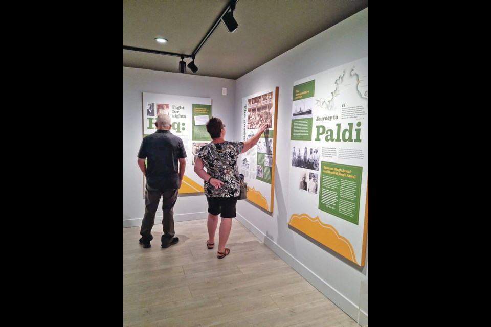 Visitors take a look inside the Paldi Historical Museum. 
VIA ALYSHA MAHIL 