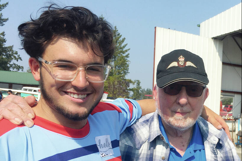 Iain Brown, left, and George Brewster. COURTESY IAIN BROWN