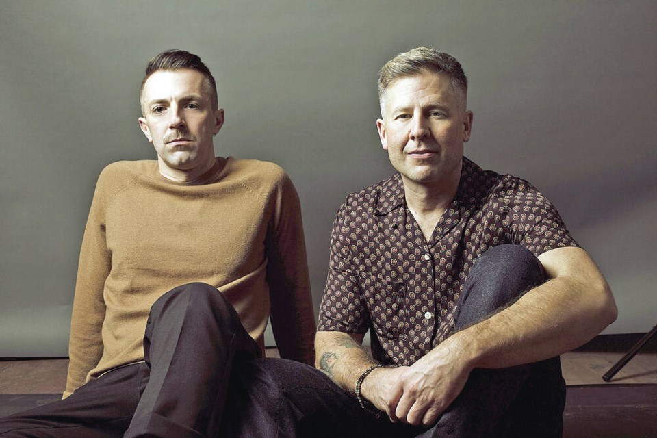 Sean Horlor, left, and Steve J. Adams are the co-directors of Satan Wants You, a new documentary about the 1980 book, Michelle Remembers. GAME THEORY FILMS 