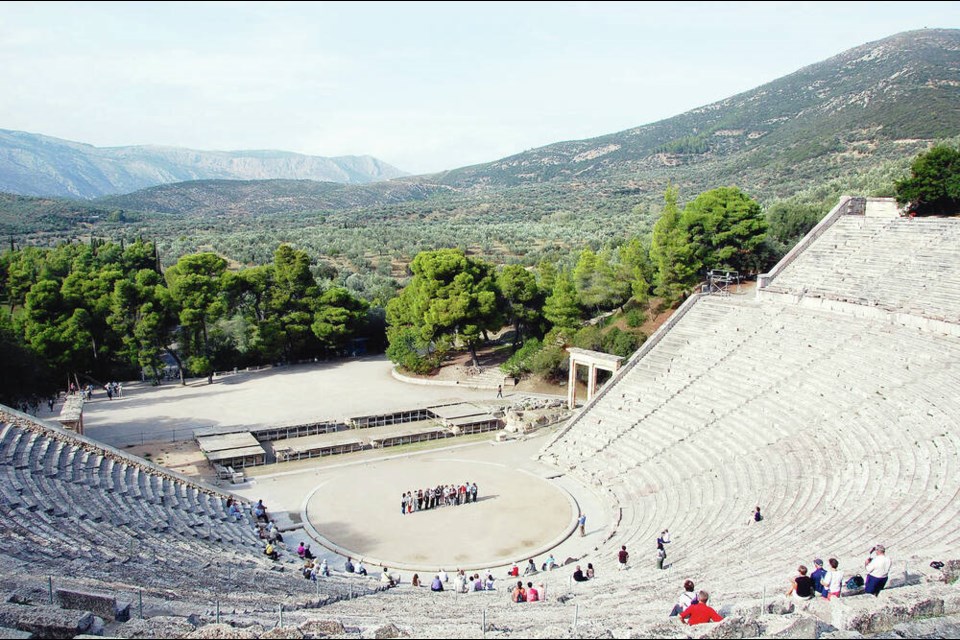 Epidavros’s theatre is the finest and best-preserved of all of Greece’s ancient theaters  and that’s saying something in a country with 132 of them.	CAMERON HEWITT 