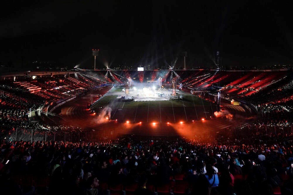 La ceremonia inaugural de los Juegos Panamericanos se llevará a cabo la noche del viernes en Santiago de Chile.